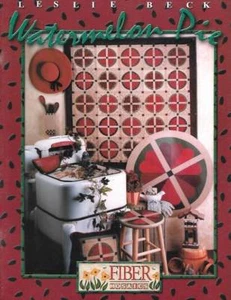 MOSAICOS DE FIBRA ACOLCHADA PASTEL DE SANDÍA ¡¡DEBES VERLO!!! - Imagen 1 de 2