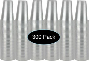 5 oz Clear Plastic Disposable Drinking Cups 300 count - Picture 1 of 1