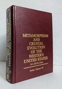 METAMORPHISM & CRUSTAL EVOLUTION of the WESTERN UNITED STATES **SIGNED** Geology - Picture 1 of 12