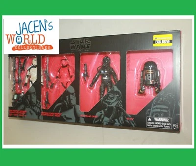 Imperial Forces Set Figure R2-Q5 Crimson Tie Pilot Lt Oxixo Sandtrooper Sergeant - Image 1 of 2