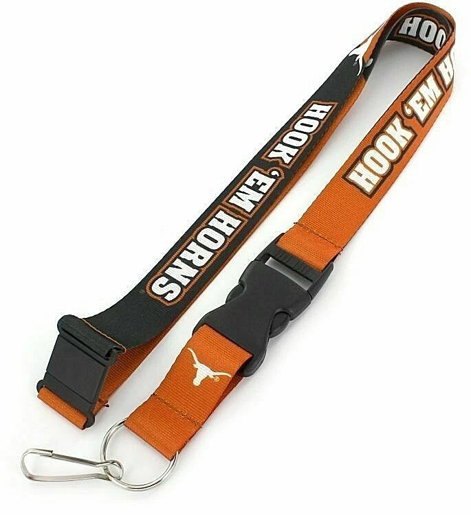 Llavero Texas Longhorns NCAA Slogan Breakaway Lanyard Foto 1 de 1