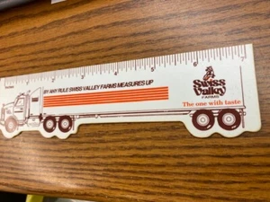 Swiss Valley Farms - 7" ruler - Semi Truck shape - Picture 1 of 4