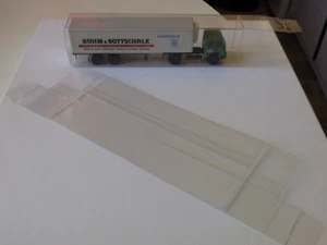 5 oder 10 Stück Klarsichtschachteln H0-L175xH46xB32 Faltschachteln - Picture 1 of 1