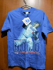 Vintage 90s Starter LA Los Angeles Dodgers Hideo Nomo SALEM SPORTSWEAR with tag - Picture 1 of 3