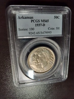 1937-D Arkansas PCGS MS 65 - Image 1 of 4