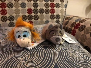 Disney Tsum Tsum Jungle Book King Louie Rashka Wolf Plush NEW JAPAN Original HTF - Picture 1 of 3