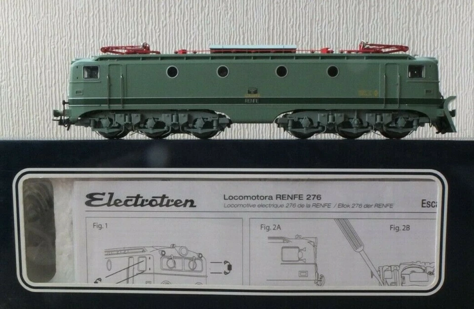 Electrotren HO 2741 Class 276 Renfe Overhead Electric with snowplough,New in box - Image 1 of 4