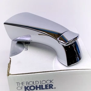 KOHLER K-23940-CP Apparecchio, Cromo Lucido Luxstone Moderno Vasca Beccuccio Metallo Massello - Foto 1 di 10