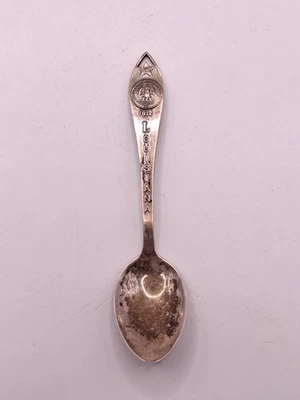 复古纯银路易斯安那州纪念品勺子 925 — 第 1/4 张图片