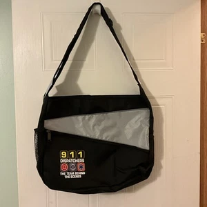 911 DISPATCHERS SHOULDER MESSENGER BAG NEW APPROX 16x12x3 - Picture 1 of 5