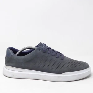 Cole Haan Herren GrandPro Rallye Turnschuhe Blau Perforiertes Leder Schuhe Größe 10,5M - Bild 1 von 10