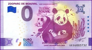 UESU / ZOOPARC DE BEAUVAL / BILLET 0 € / NULL EURO-SCHEIN / 2025-2 - Picture 1 of 1