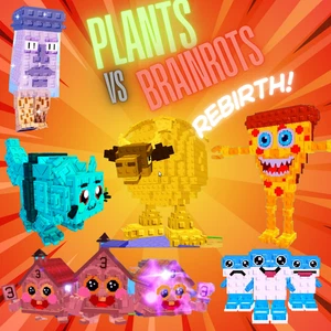 PLANTS VS BRAINROTS 🌟🌟REBIRTH PACK 2,3,4,5🌟🌟 - Picture 1 of 7