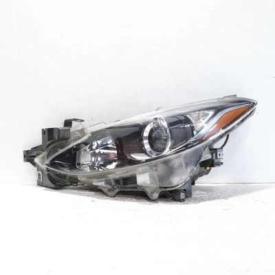 Conjunto de faros halógenos del lado del conductor izquierdo Mazda 3 2013-2016 OEM Foto 1 de 4