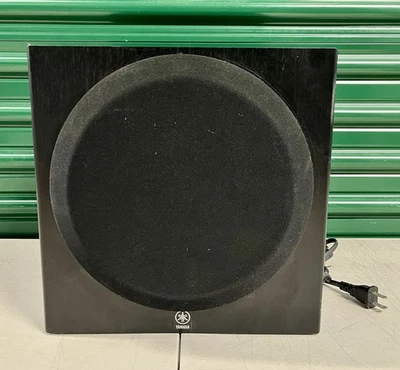 Yamaha YST-SW012 Active Subwoofer Speaker System Black Tested - image 1 of 4