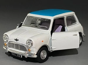 1/43 Mini Cooper White with Light Blue Roof | Cararama - Picture 1 of 9