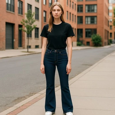 NUEVO Pantalones de mezclilla Roberto Cavalli para mujer talla 44 azules hechos en Italia Foto 1 de 4