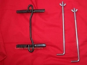 1958 Cadillac Battery Tray Hold Down W/ Bolts 58 - Picture 1 of 1