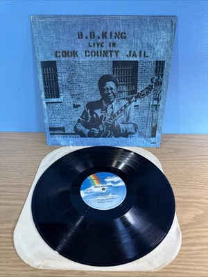 B.B. KING - Live In Cook County Jail -  LP Vinyl 1971 MCA-27005 -  VG+/EX Foto 1 de 4