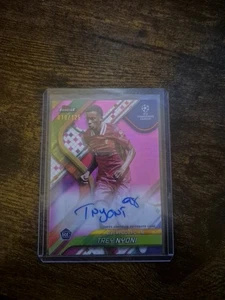 Trey Nyoni RC 2025 Topps Finest Pink Auto /125 - Bild 1 von 2