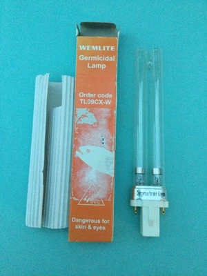 Wemlite 9W G23 TUV germicidal PLS lamp 446170B - Image 1 of 4