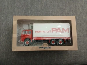 Camion d'epoca OM 150 Supermercati PAM 1967 Die Cast Model 1/43 DeAgostini - Foto 1 di 5