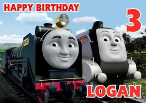 TARJETA DE FELICITACIÓN PERSONALIZADA HIRO & SPENCER THOMAS THE TANK CUMPLEAÑOS CUALQUIER OCASIÓN - Imagen 1 de 3