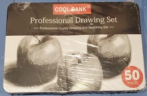 50-teiliges Cool Bank professionelles Zeichenset Neu  - Bild 1 von 2