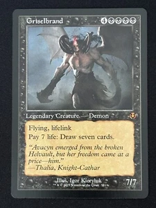 1x MTG Griselbrand (Retro Frame) - Innistrad Remastered (INR) #381 - Magic - Picture 1 of 2