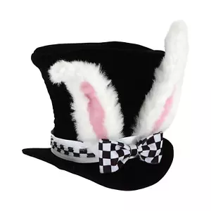 Kids Easter Rabbit Funny Party Hat Velvet Costume Cosplay Plush Bunny Ears Gift - Picture 1 of 12