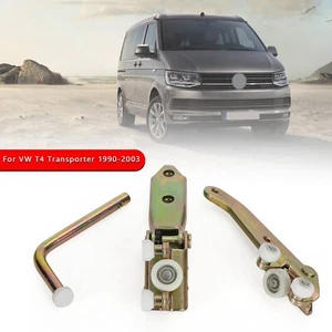 Left Sliding Door Bottom Middle Top Rollers For VW T4 Transporter 90~03 RHD S11 - Picture 1 of 12