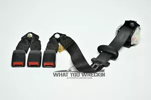 EXC: GENUINE GM REAR CENTRE SEAT BELT & BUCKLES - SEDAN - BLACK - VT VX VY VZ - Picture 1 of 5