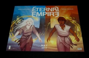 Original 2017 ETERNAL EMPIRE Comic Poster JONATHON LUNA SARAH VAUGHN - Picture 1 of 1