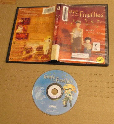 Grave of the Fireflies Studio Ghibli Film (DVD, 1988) Anime Central Park Media - Image 1 of 2