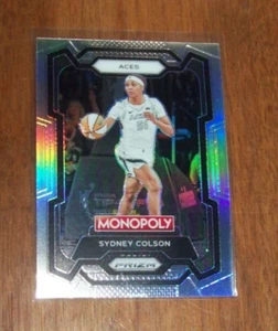 2024 Panini WNBA Monopoly Prizm Sydney Colson Silver Refractor Card - Picture 1 of 3