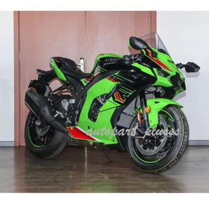 Green Black For 2021-2025 Kawasaki Ninja ZX10R Fairing Kit Bodywork Set - Picture 1 of 2