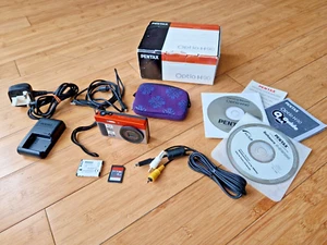 Pentax Optio H90 CCD Digital Camera HD movie 12.1 MP 5X Wide - Picture 1 of 17