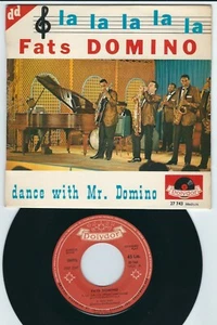 R&B - Fats Domino POLYDOR 27743 La-La-La / Dance with Mr Domino +2  ♫ 1962 / 1st - Picture 1 of 2