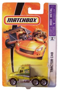 MBX CABINA SEMI TRACTOR (oro) #34/75 Matchbox 2006 (J5599) - Imagen 1 de 5