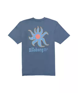CAMISETA BILLABONG HOMBRE.NUEVA TOP MANGA CORTA ESTAMPADO AZUL SOLAR PREMIUM SOLAR S25 - Imagen 1 de 5