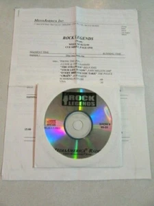 ROCK LEGENDS CD SHOW #99-09 W/CUE BEATLES STONES BOWIE POLICE ZEPPELIN AEROSMITH - Picture 1 of 6