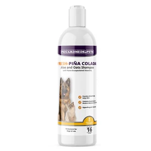 Piccardmeds4pets Fresh-Piña Colada Aloe and Oatmeal Shampoo for Pets 16 oz. - Picture 1 of 8