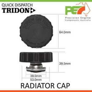 TRIDON Radiator Cap For Holden Commodore - V6 VZ 3.6L LE0 175, LY7 190 V6 24V - Picture 1 of 4
