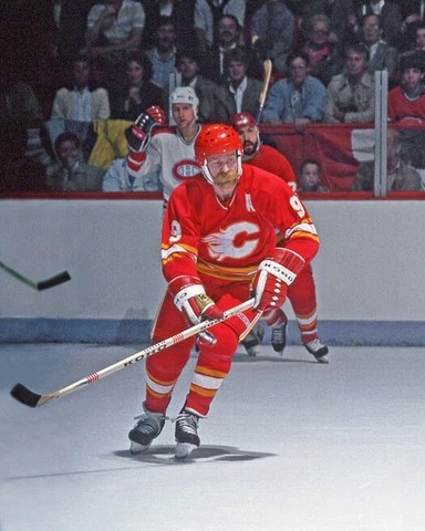 Calgary Flames LANNY MCDONALD Glossy 8x10 Photo Print Hockey Poster HOF 92 Cover