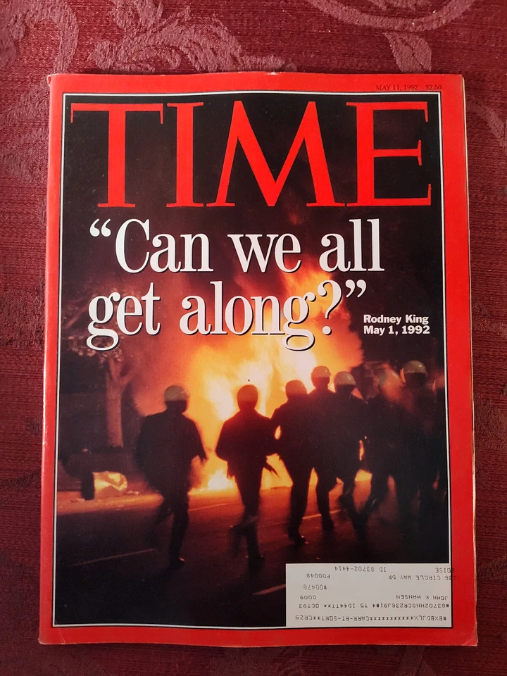 TIME Magazine May 22 1992 Los Angeles Riots Rodney King Willie Horton - Image 1 of 1