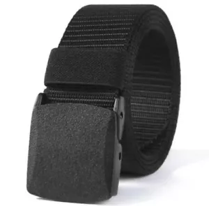 Men's Casual Military Tactical Belt Army Security Adjustable Quick Release Belt - Picture 1 of 4