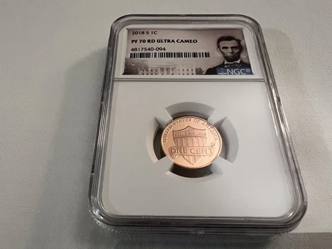 2018-S  LINCOLN CENT NGC PF70 RD ULTRA CAMEO PORTRAIT LABEL "TOP POP ONLY 250" Cover