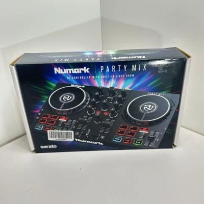 Numark Party Mix Ⅱ DJ Controller Equipped with LED party Lights New Japan - Image 1 of 4
