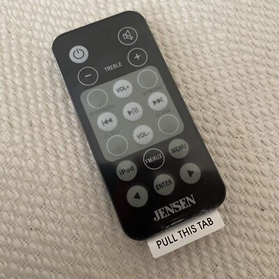 Jensen JEN002 Factory Original iPod Docking Station Remote Control - Image 1 of 2