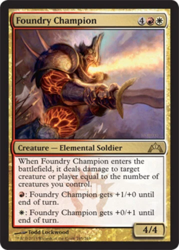 Gatecrash - Foundry Champion - Foil - Image 1 of 1